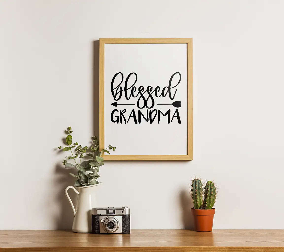 Blessed Grandma SVG Bundle 3 Designs for Cricut, Silhouette & More SVG