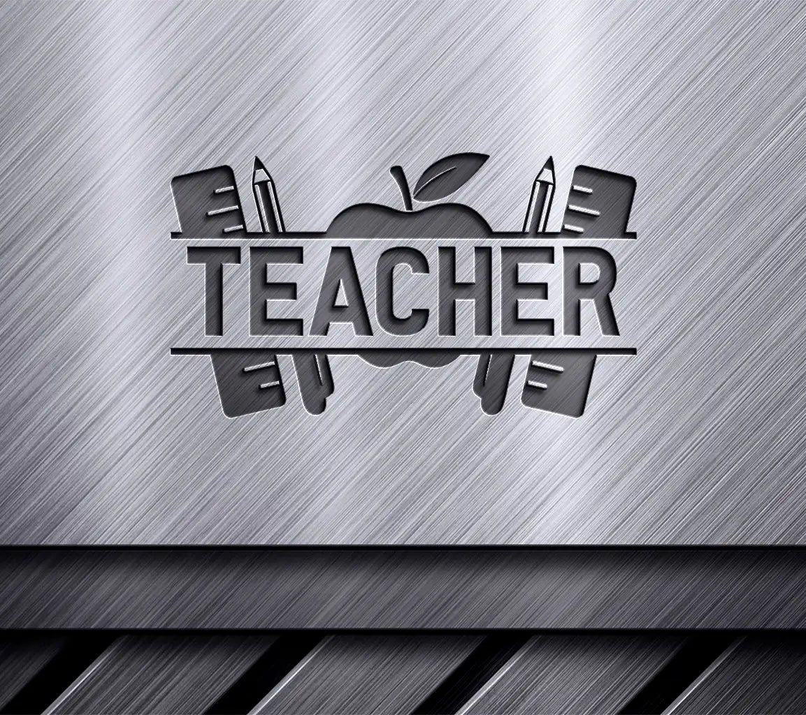 Teacher SVG Bundle  Apple, Pencils, Notebooks SVG