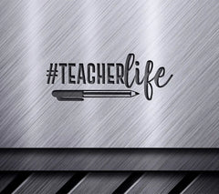 Teacher Life Design SVG Bundle  Pencil & Pen Design SVG