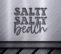 Salty Beach  Design SVG - Summer Beach Bundle SVG