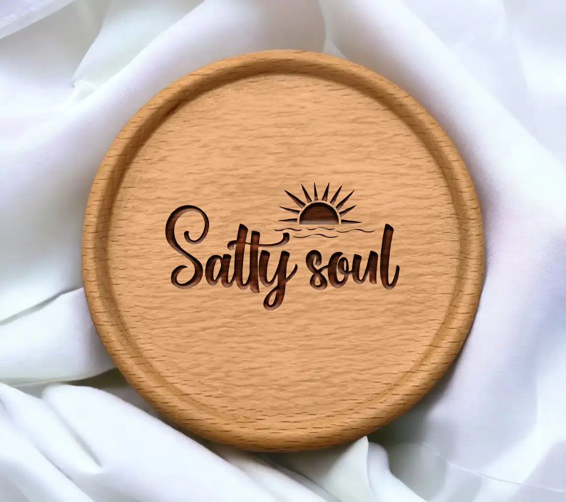 Salty Soul Sunset Design SVG -  Design SVG