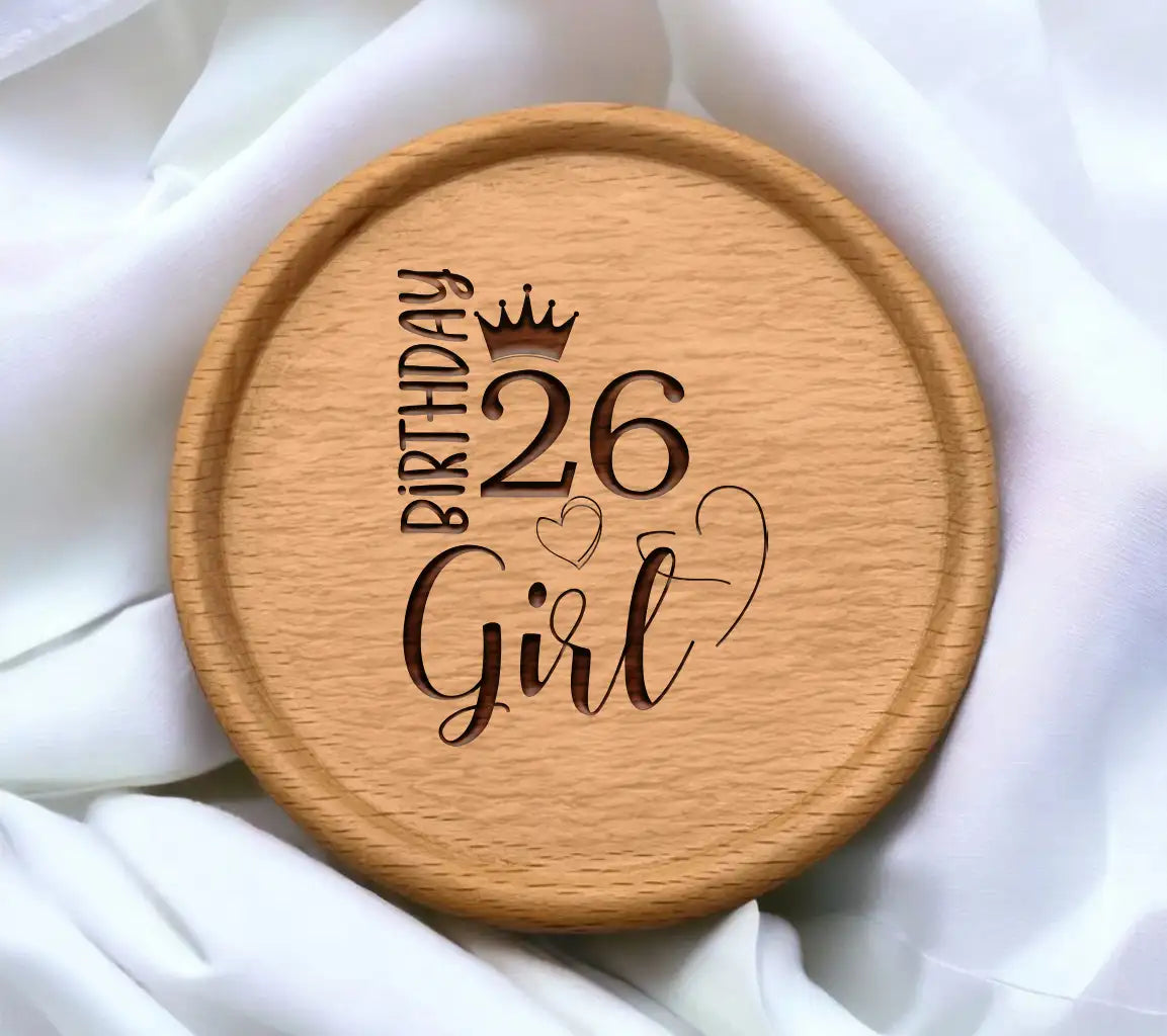 26th Birthday Girl SVG Bundle - 10+ Designs for Cricut & Silhouette SVG