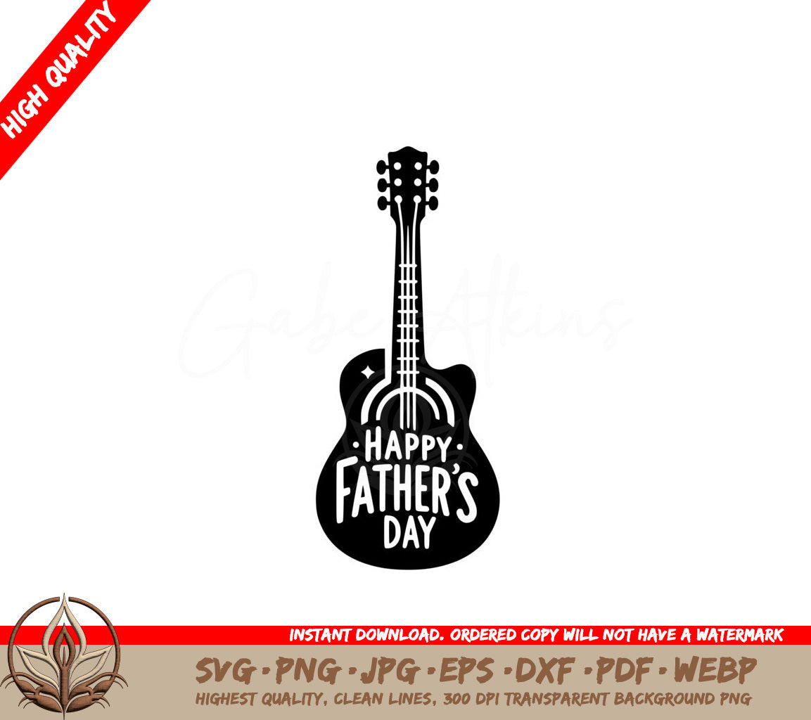 Melody for Dad SVG - Digital SVG, PNG, JPG, AI, PDF, DXF, EPS, WebP