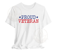 Proud Veteran SVG Cut File for Silhouette and Cricut | Also Available  | PNG, DXF, JPG, PDF, WebP