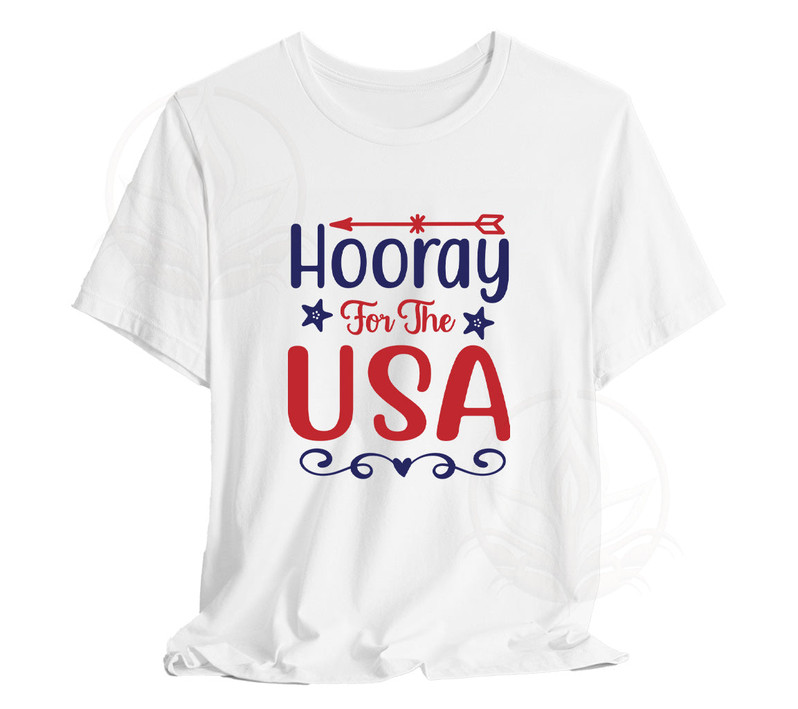 Hooray for the USA SVG, PNG, DXF, JPG, PDF, WebP for Silhouette and Cr | USA SVG, PNG, DXF, JPG, PDF, WebP