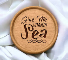 Give Me Vitamin Sea Mermaid Design SVG -  SVG