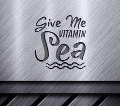 Give Me Vitamin Sea Mermaid Design SVG -  SVG