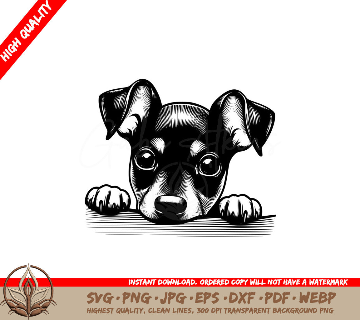 Miniature Pinscher Watch SVG - Digital Product with various file formats