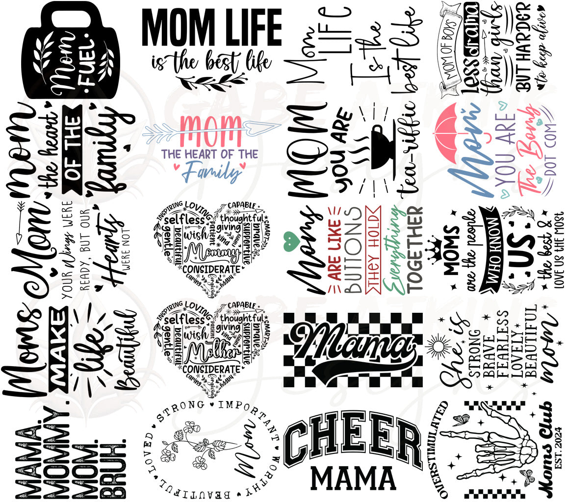 Mothers Day SVG Bundle, mom life svg, Mother's Day, mama svg, Mommy an | Mothers Day SVG Bundle, mom life svg, Mother'