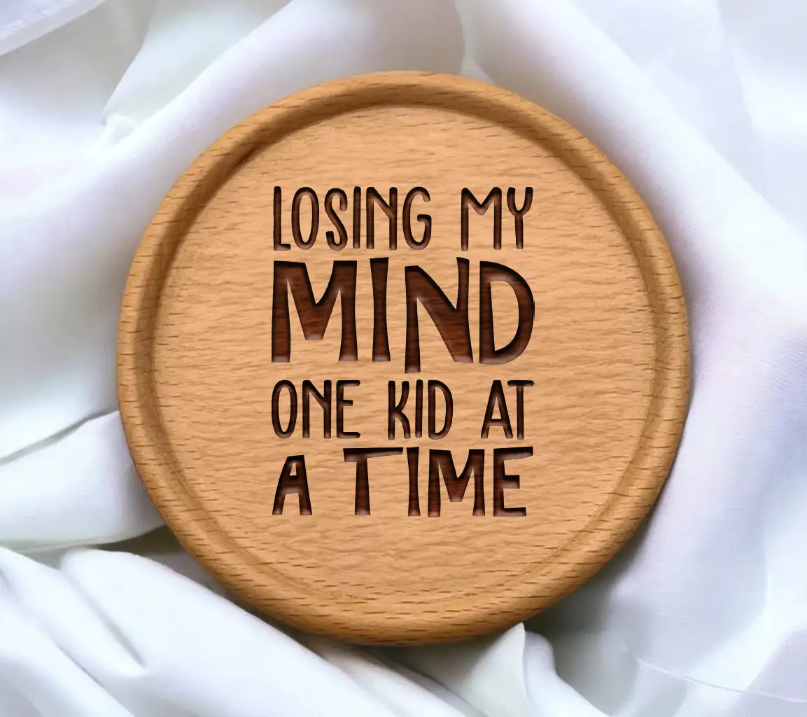 ## Losing My Mind One Kid At A Time -  SVG Design for Moms SVG