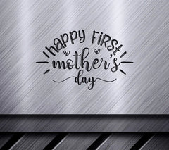 Happy First Mothers Day SVG Greeting Card SVG