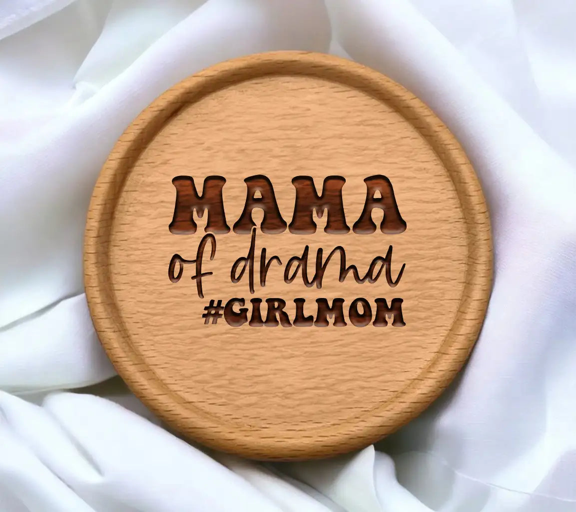 Mama of Drama #Girlmom SVG -  Design Design SVG