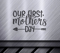 Our First Mothers Day Arrow SVG -  Sign SVG