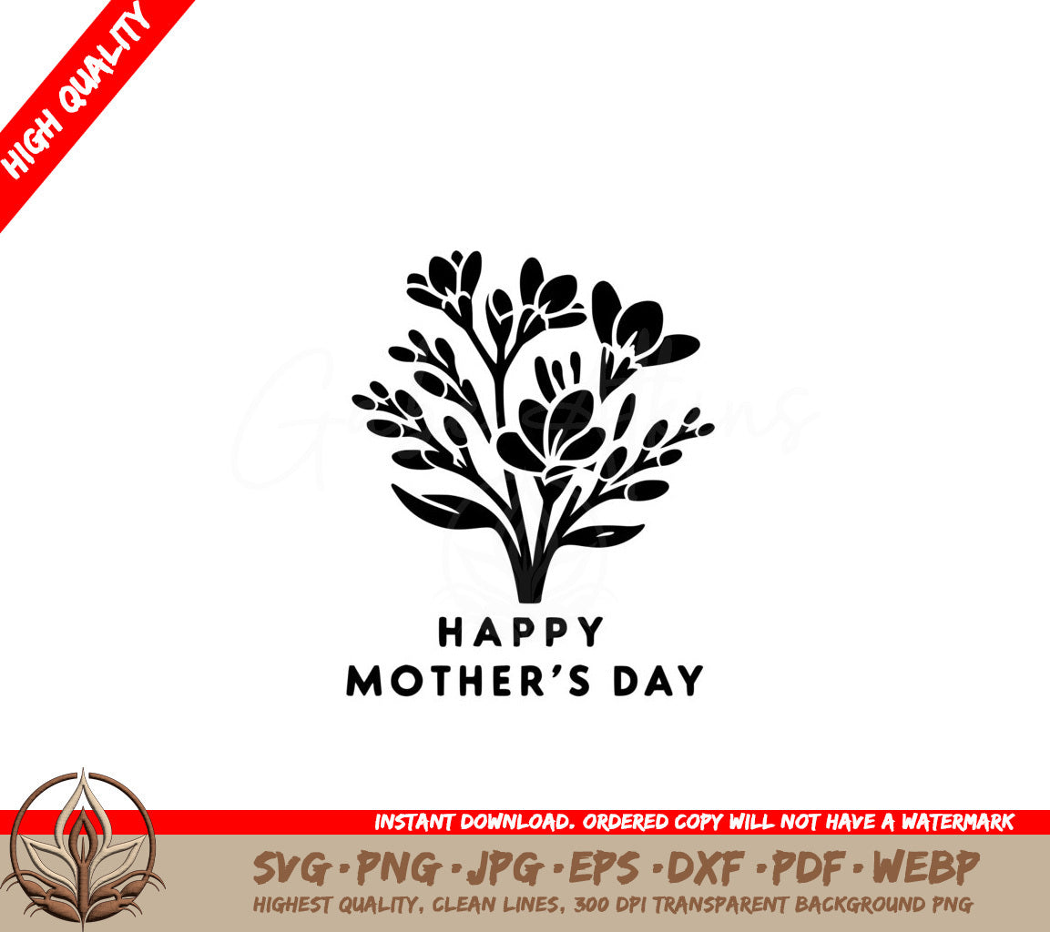 Mother's Day Flowers SVG Pack