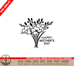 Joyful Mother's Day SVG