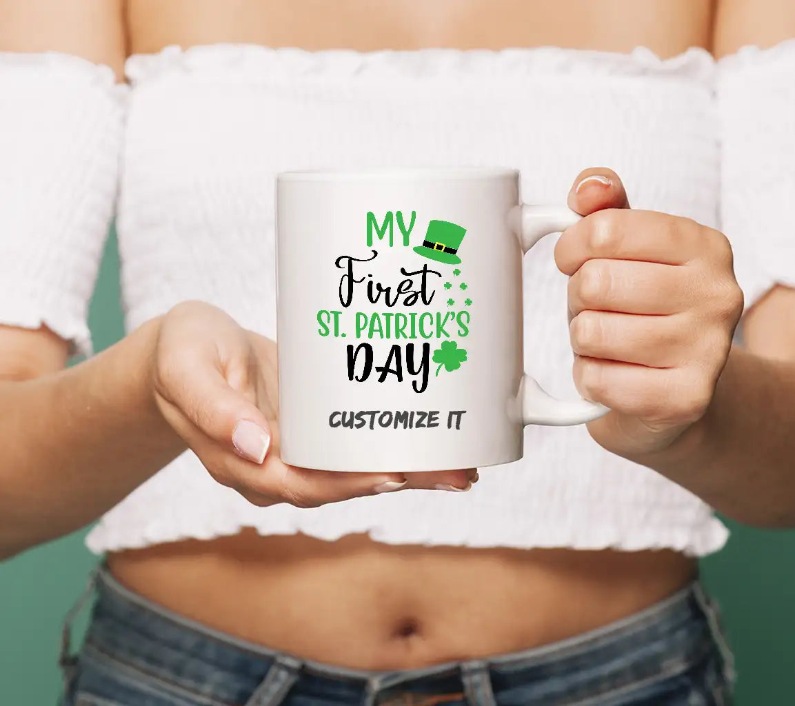 My First St. Patricks Day SVG - Printable Poster Design SVG