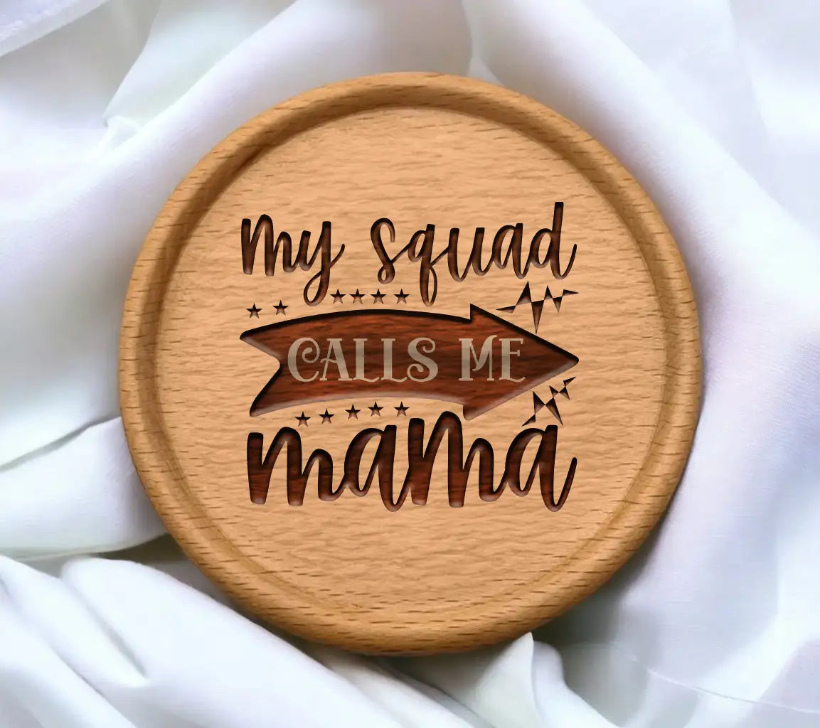 My Squad Calls Me Mama SVG Design SVG