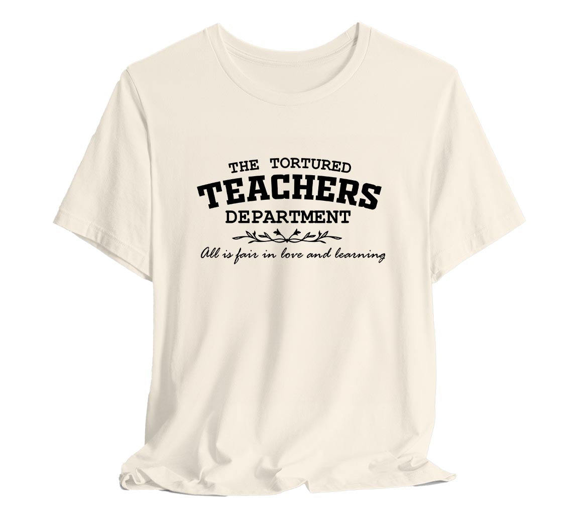 The Tortured Teachers Department T-Shirt | TTPD T-Shirt Made For Teach | Taylor Swift Inspired