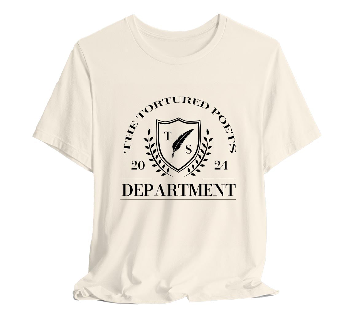 The Tortured Poets Department - EST. 2024 T-Shirt | TTPD Est. 2024 Tee | Taylor Swift Inspired T-Shirt Commemorating The Release of Her Newest Album The Tortured Poets Department, Taylor Swift T-Shirt, The Tortured Poets Department Merch, TTPD Shirt, Swiftie Merch, New Album Merch, Taylor Swift Fan Gift, New Era Shirt, Album Release Tee, Bella Canvas 3001 t-shirt