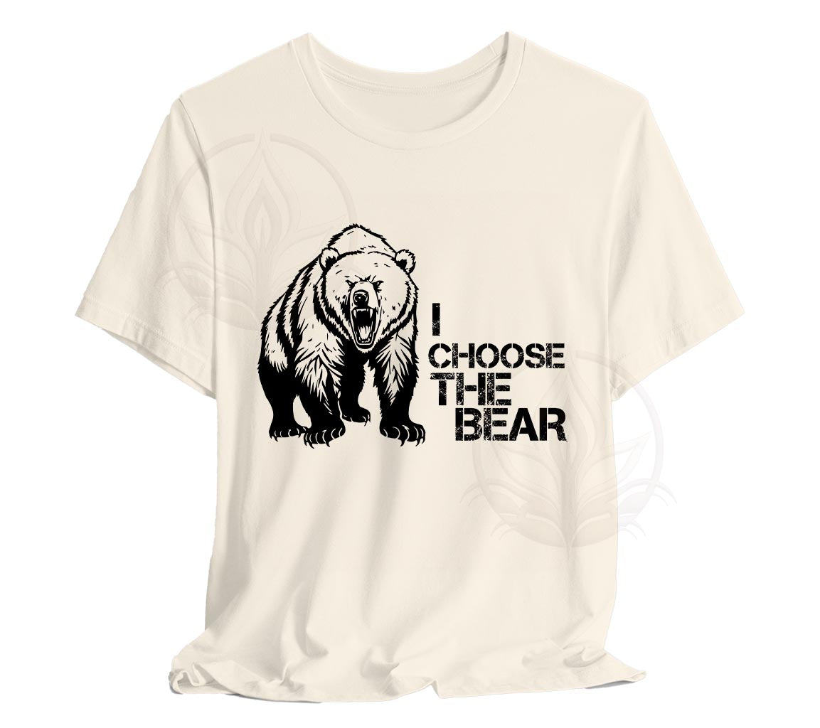 I Choose The Bear T-Shirt Feminist Support Shirt | The New Feminist St | -Shirt Feminist Support Shirt