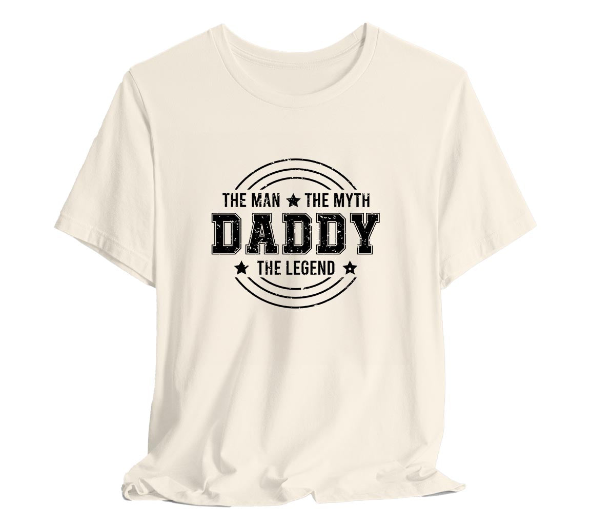 The Man, The Myth, The Legend - Daddy T-Shirt, Perfect T-Shirt for Dad | Day Gift, Funny Father Shirt,