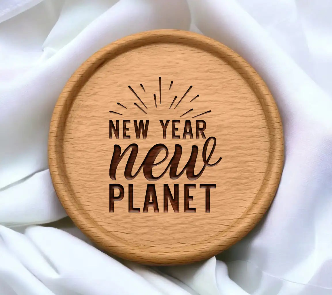 New Year New Planet -  Design SVG SVG