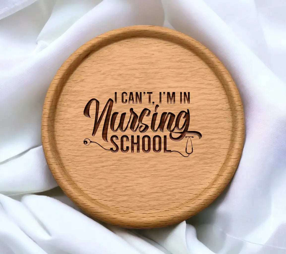 Nurse Life SVG - I Cant, Im in Nursing School SVG