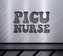  PICU Nurse SVG Design Design SVG