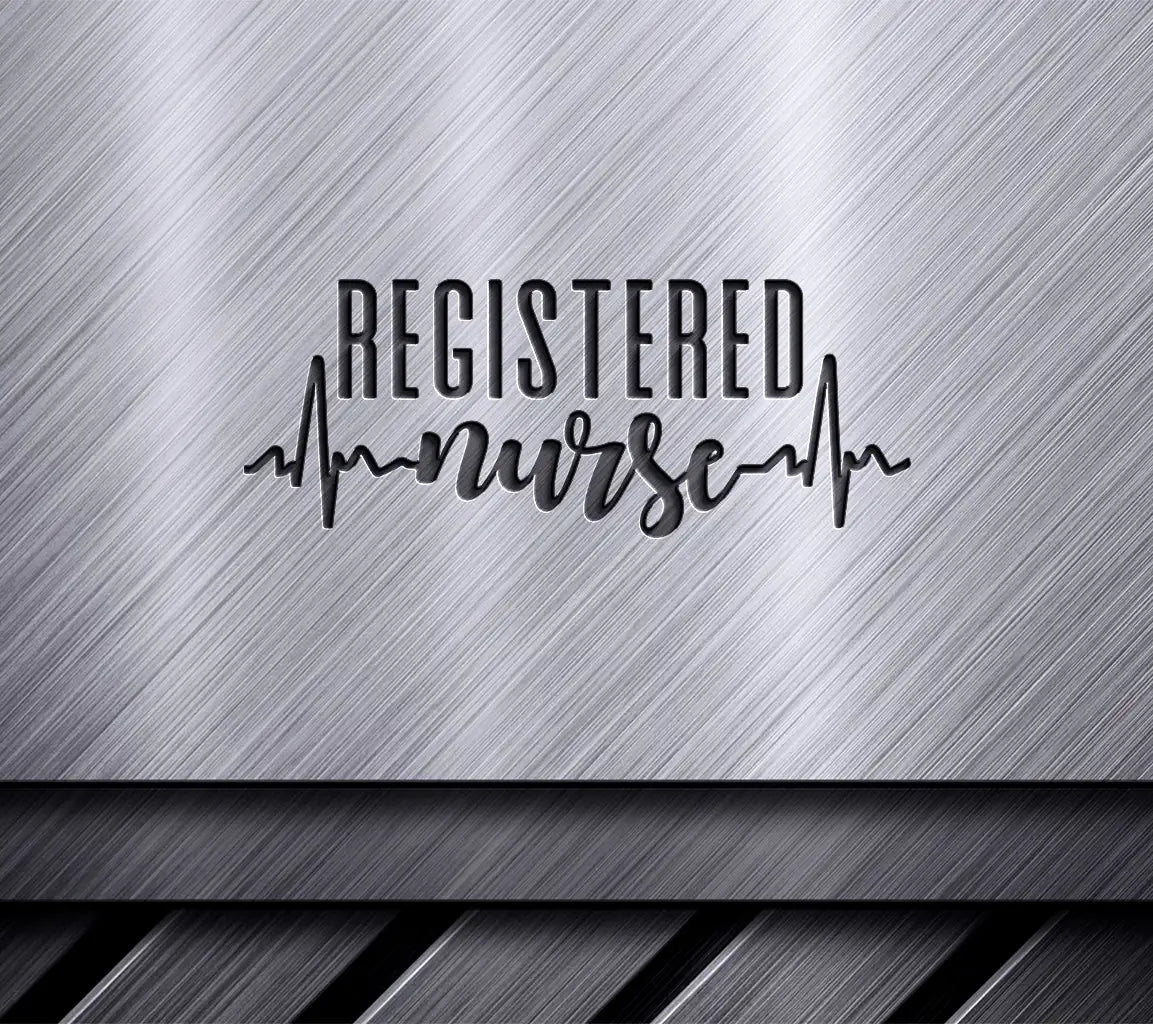  Registered Nurse Heartbeat Design SVG SVG