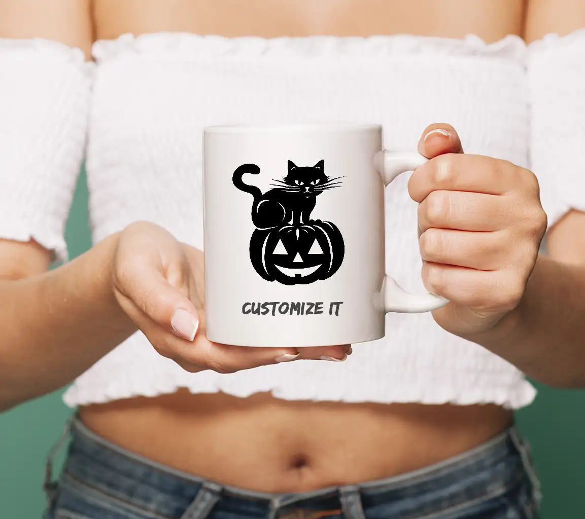 Halloween Black Cat & Pumpkin SVG Bundle - Owl, Cat, & More Animal Designs SVG