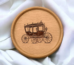  Horse Drawn Carriage SVG - Royal Wedding Transport Icon SVG