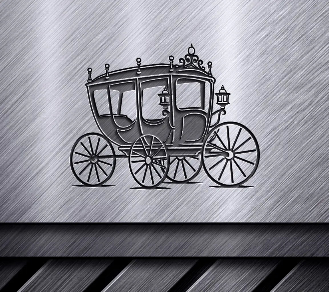  Horse Drawn Carriage SVG - Royal Wedding Transport Icon SVG