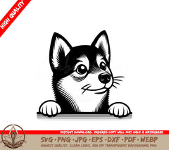 Peeking Lundehund SVG Digital FileFormats Offered