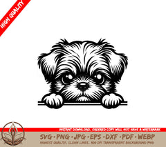 Peeky Brussels Griffon SVG Single Product