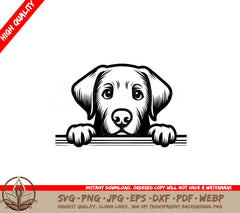 Peering Chessie Pal SVG PNG JPG AI PDF DXF EPS and WebP - Digital Download 
