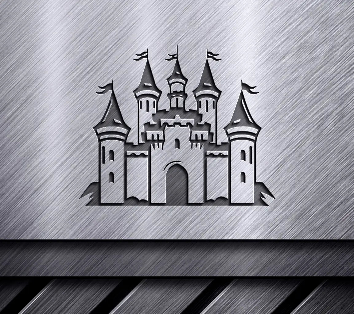  Castle Mini Truck SVG Design - Intricate Vector Icon SVG