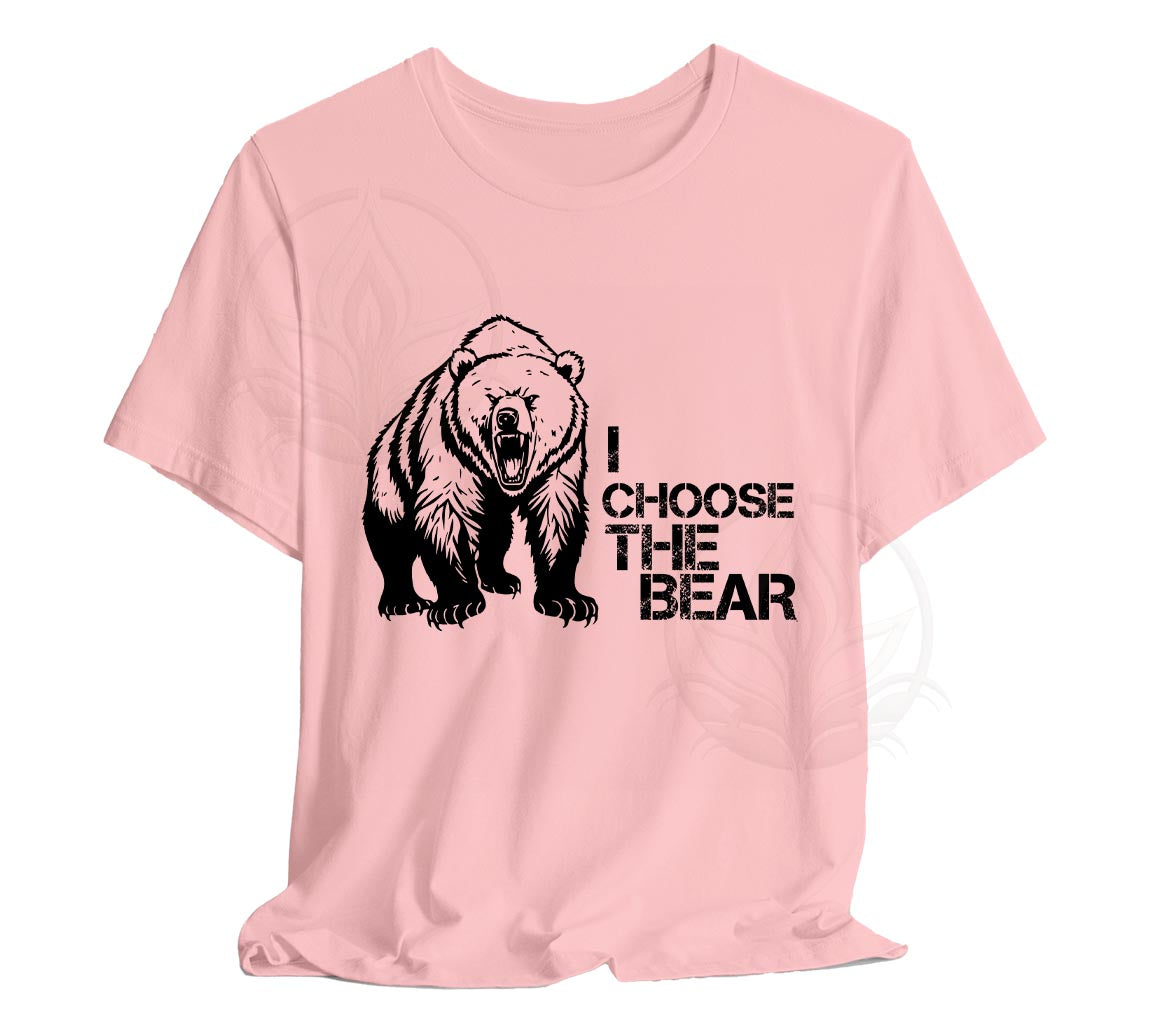 I Choose The Bear T-Shirt Feminist Support Shirt | The New Feminist St | -Shirt Feminist Support Shirt