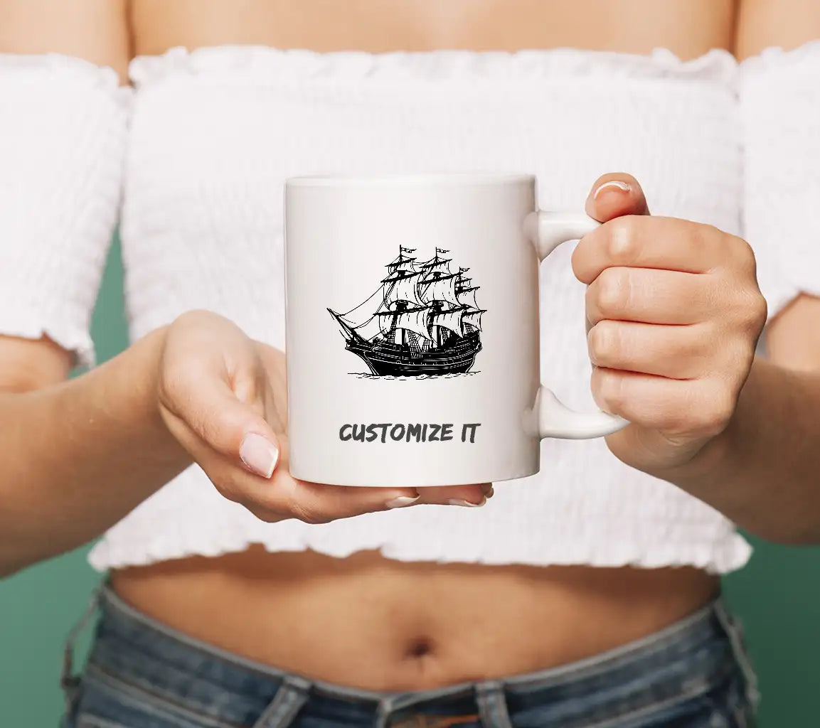  Pirate Ship SVG - Silhouette Design SVG