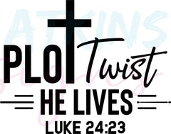 Plot Twist He Lives Design SVG, PNG, EPS, DFX, JPG, PDF, WEBP for Cric | Lives Design SVG, PNG, EPS, DFX, JPG, PDF, WEBP