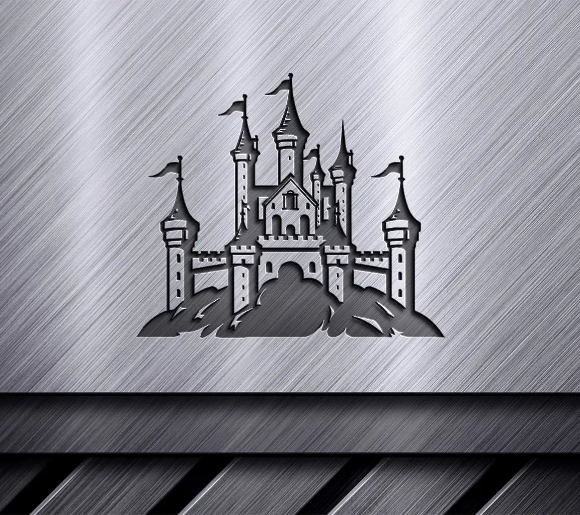  Castle Mini Truck SVG - Pocket Pickup Vector Design Design SVG