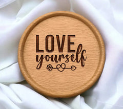 Love Yourself Arrow & Heart  SVG SVG