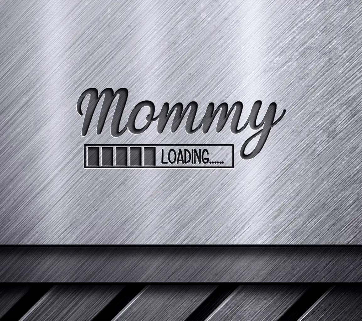 Mommy Loading SVG - Pregnancy Announcement Design SVG