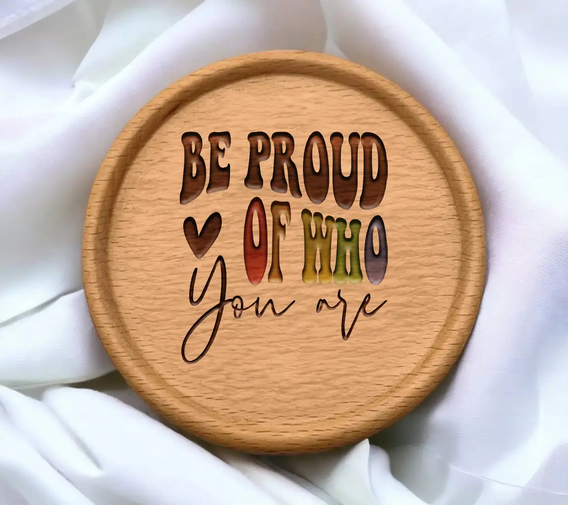 Be Proud Of Who You Are SVG - Pride Poster Design SVG