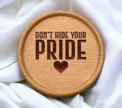  Dont Hide Your Pride Heart SVG SVG