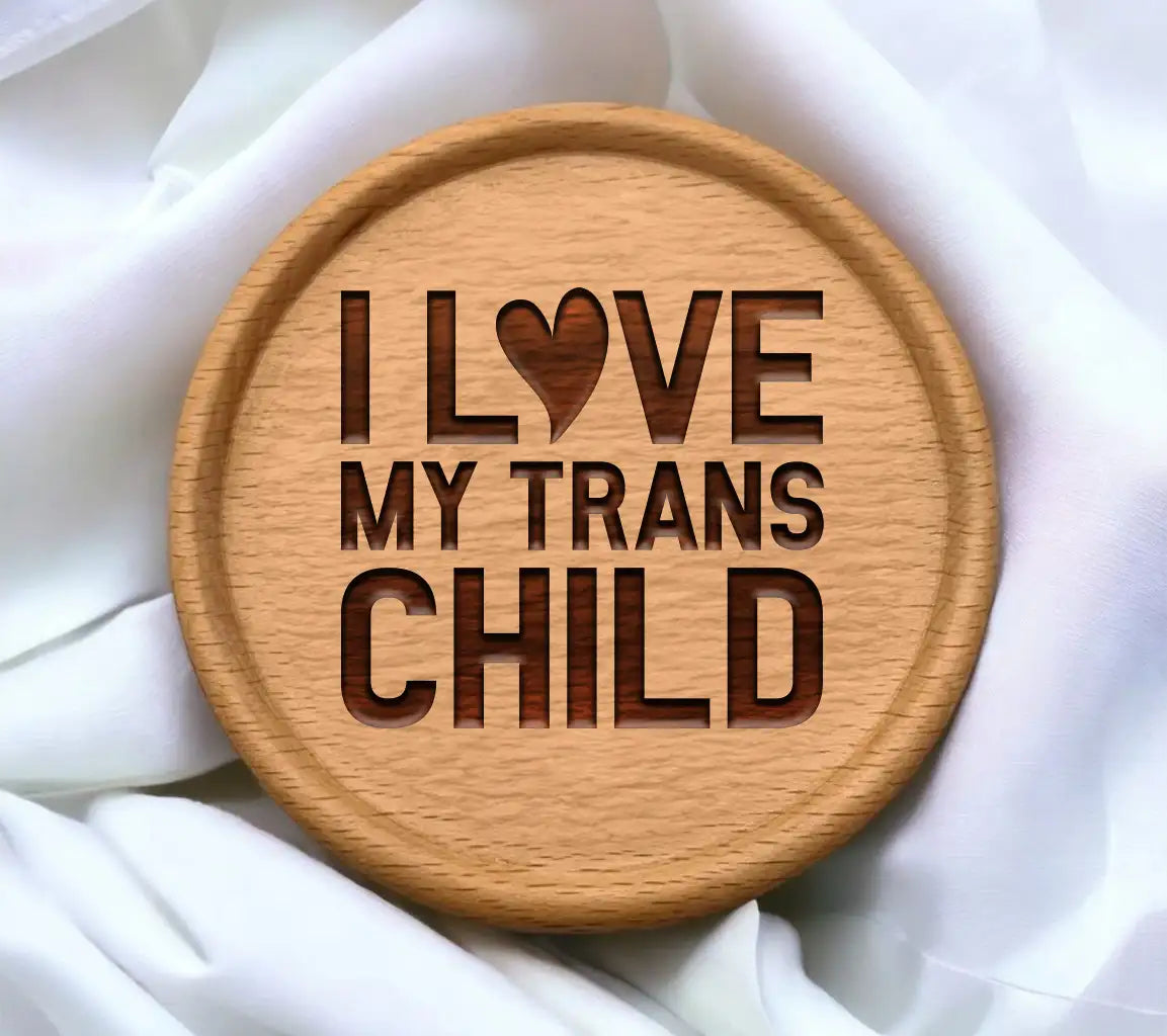 I Love My Trans Child -  SVG Design SVG