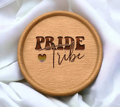 Rainbow Heart Pride Tribe Design -  SVG SVG