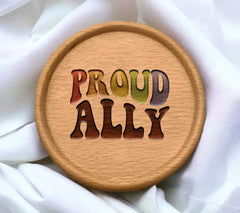 Rainbow Proud Ally SVG Design SVG