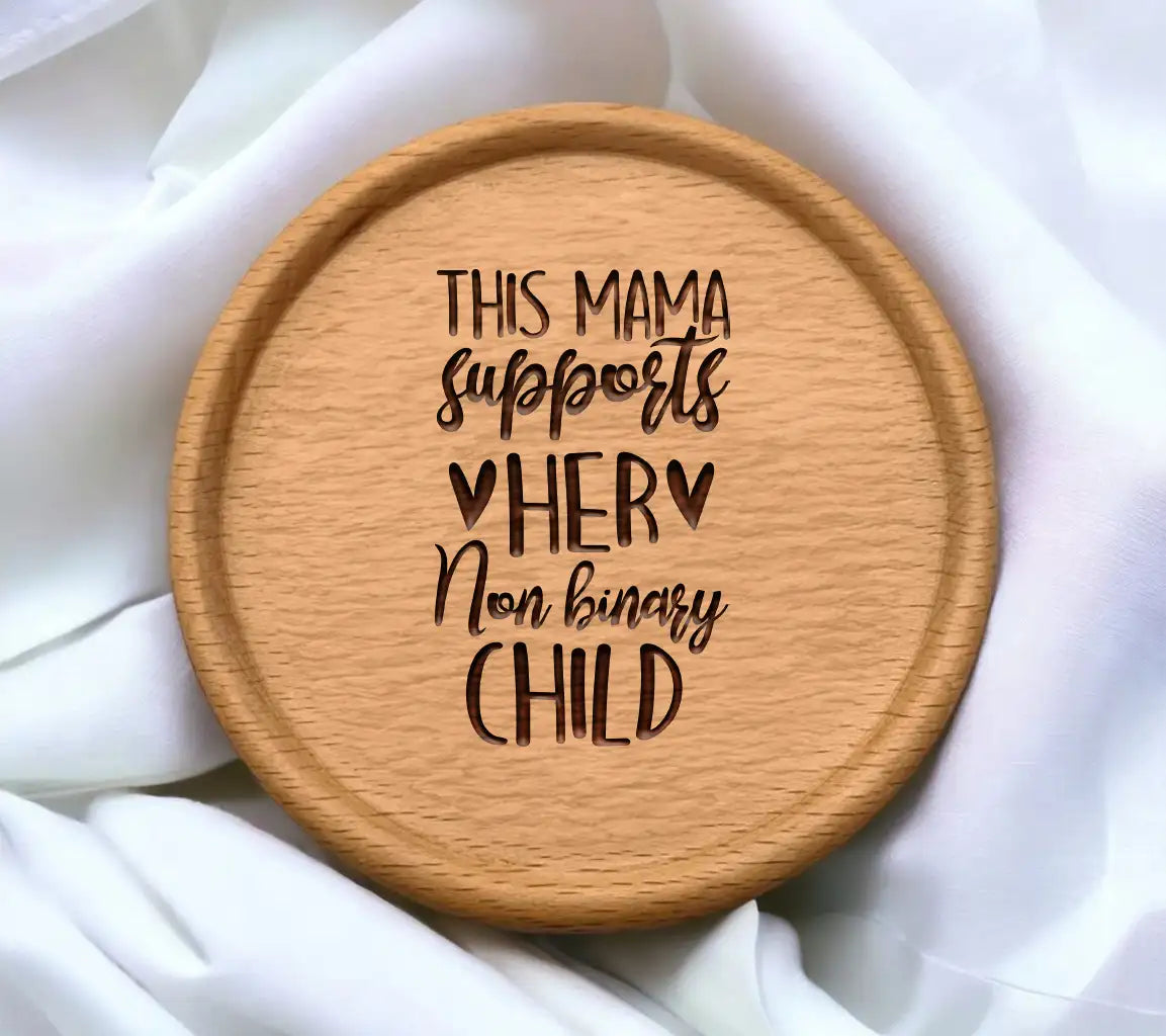 This Mama Supports Her Non-Binary Child SVG - Pride Design SVG