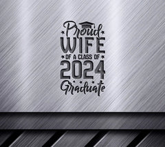 Class of 2024 Graduate Wife SVG SVG