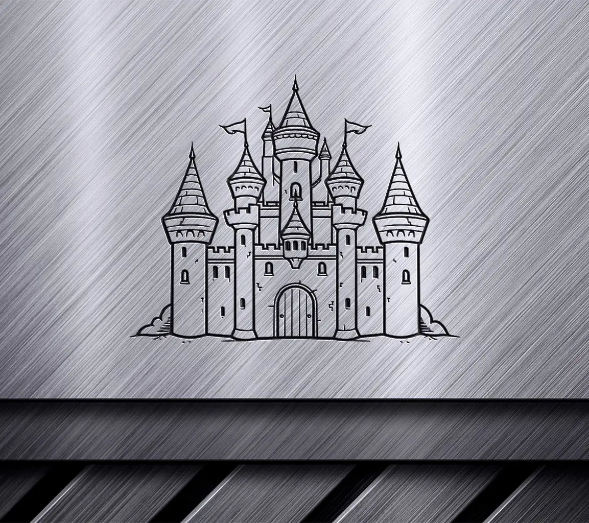  Castle Door SVG - Quest for the Celestial Key SVG